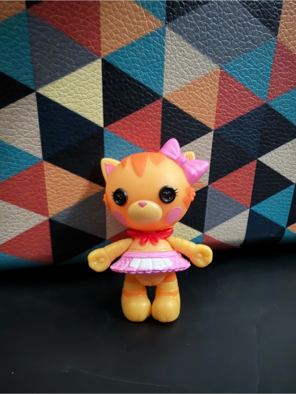 Lalaloopsy Mini 2” Purrty Kitten Paws Orange Cat Pet Pal Doll Collectible Figure